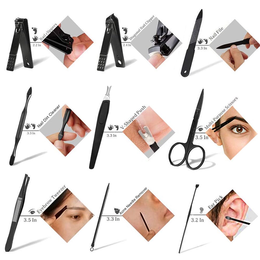 HANTEKAS eyebrow tweezers help grab stray hairs with control.