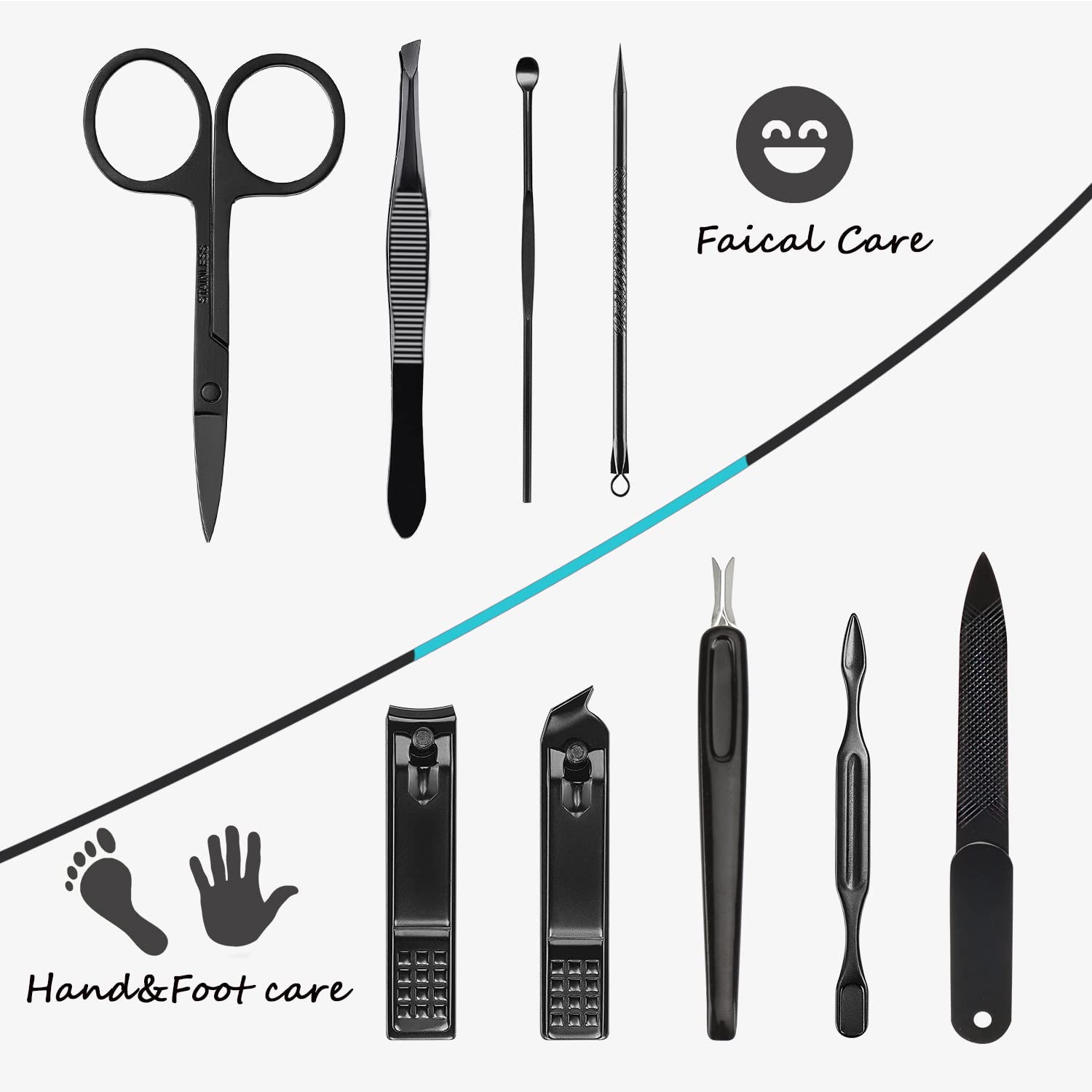 HANTEKAS v-shaped push stick for precise cuticle work