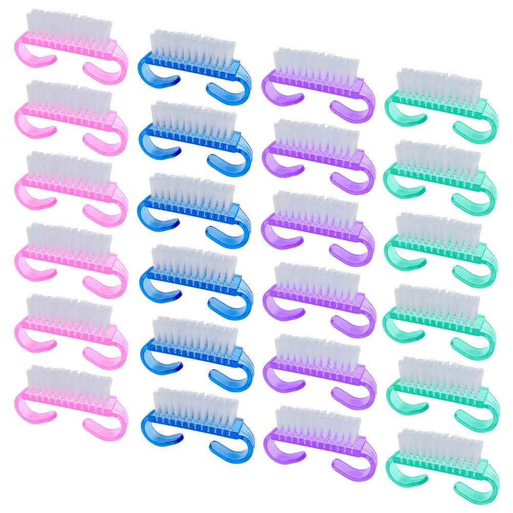 HANWER Handle Grip Nail Brush with ergonomic hold for comfortable scrubbing.