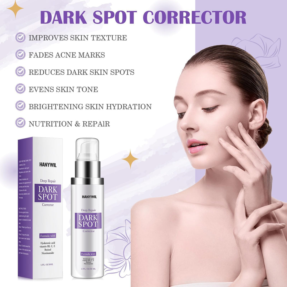 Sérum HANYWIL con retinol encapsulado y niacinamida para resultados visibles.
