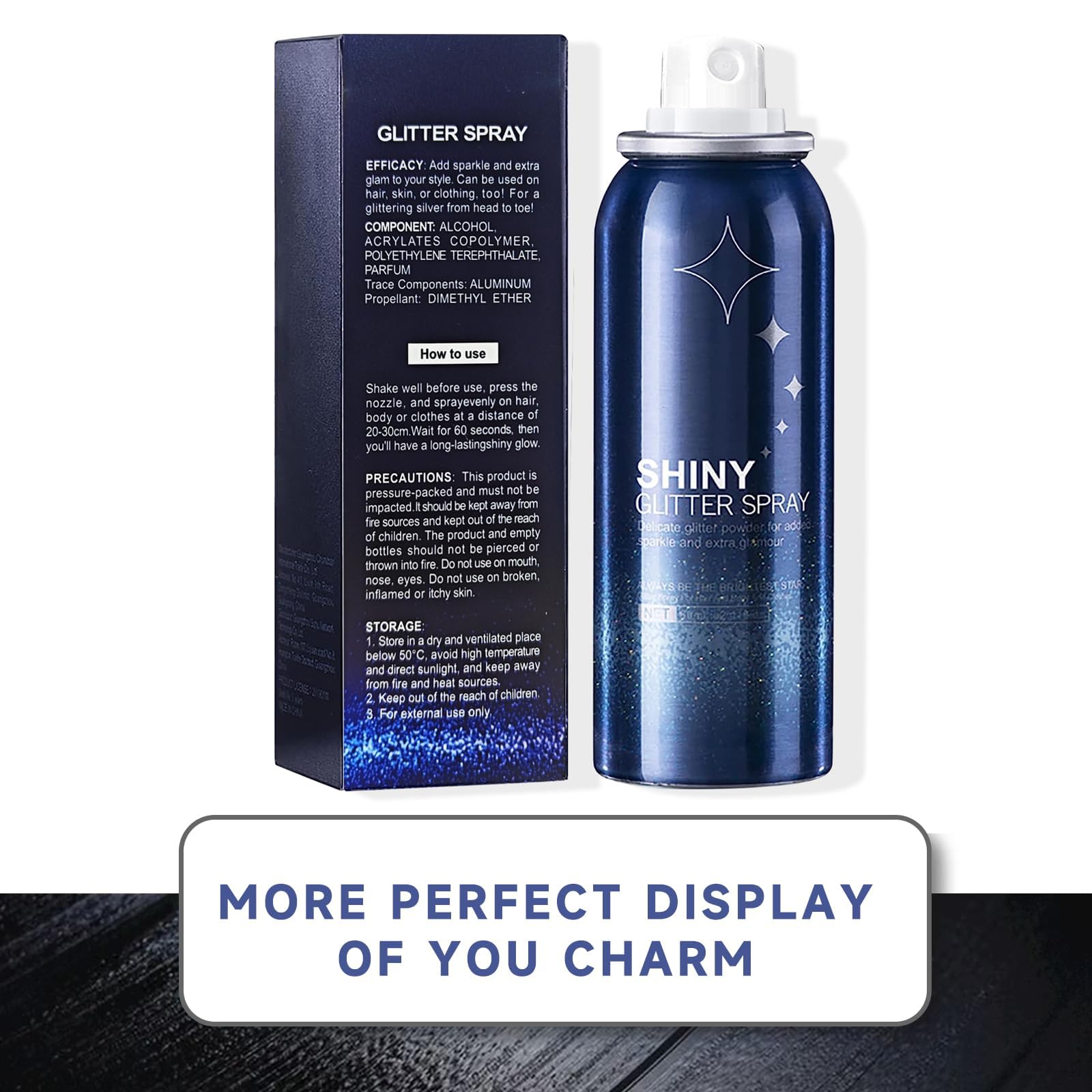 HANYWIL spray purpurina deja la piel luminosa sin obstruir poros.