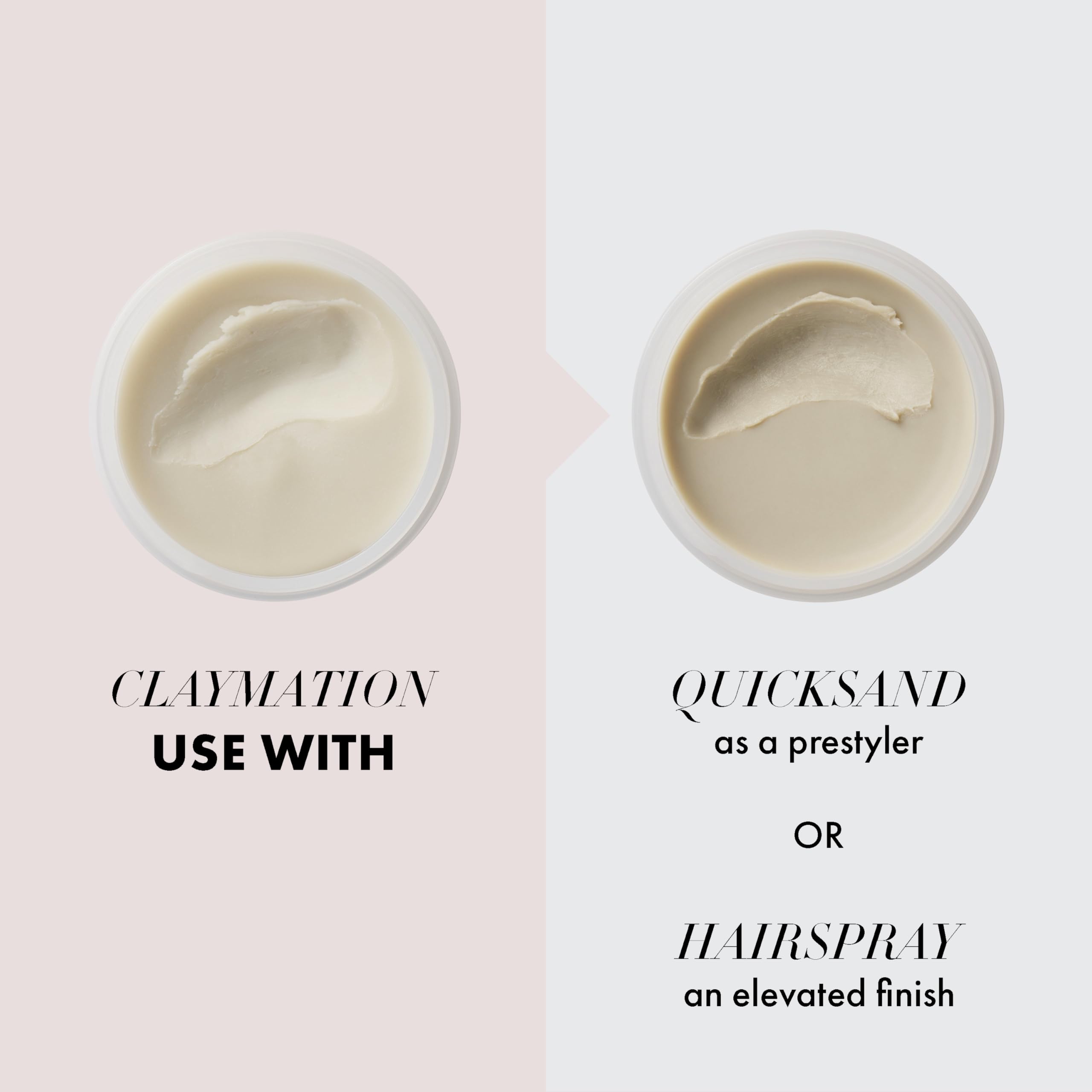 Hanz de Fuko Claymation bathroom setup illustrates simple routine and rinse-out formula.