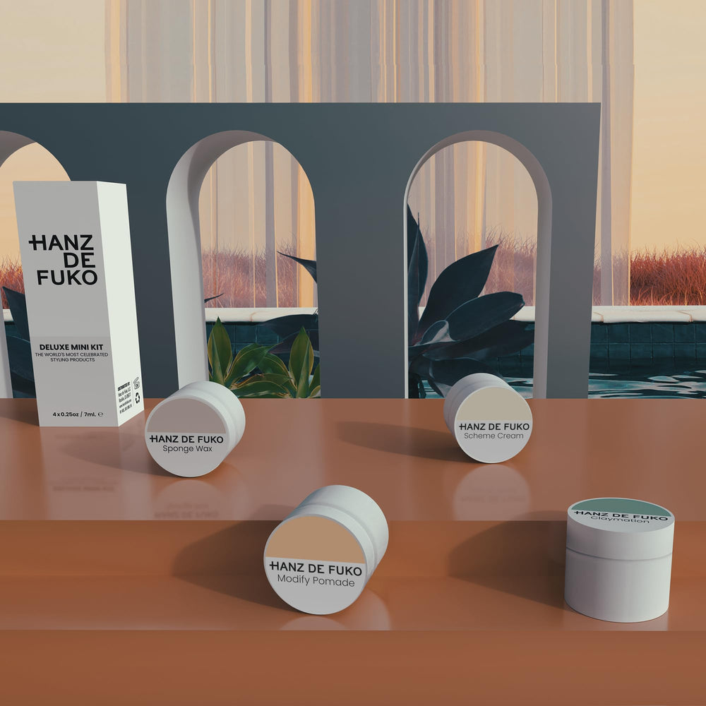 Deluxe Kit de Hanz de Fuko: acabado mate y control del peinado