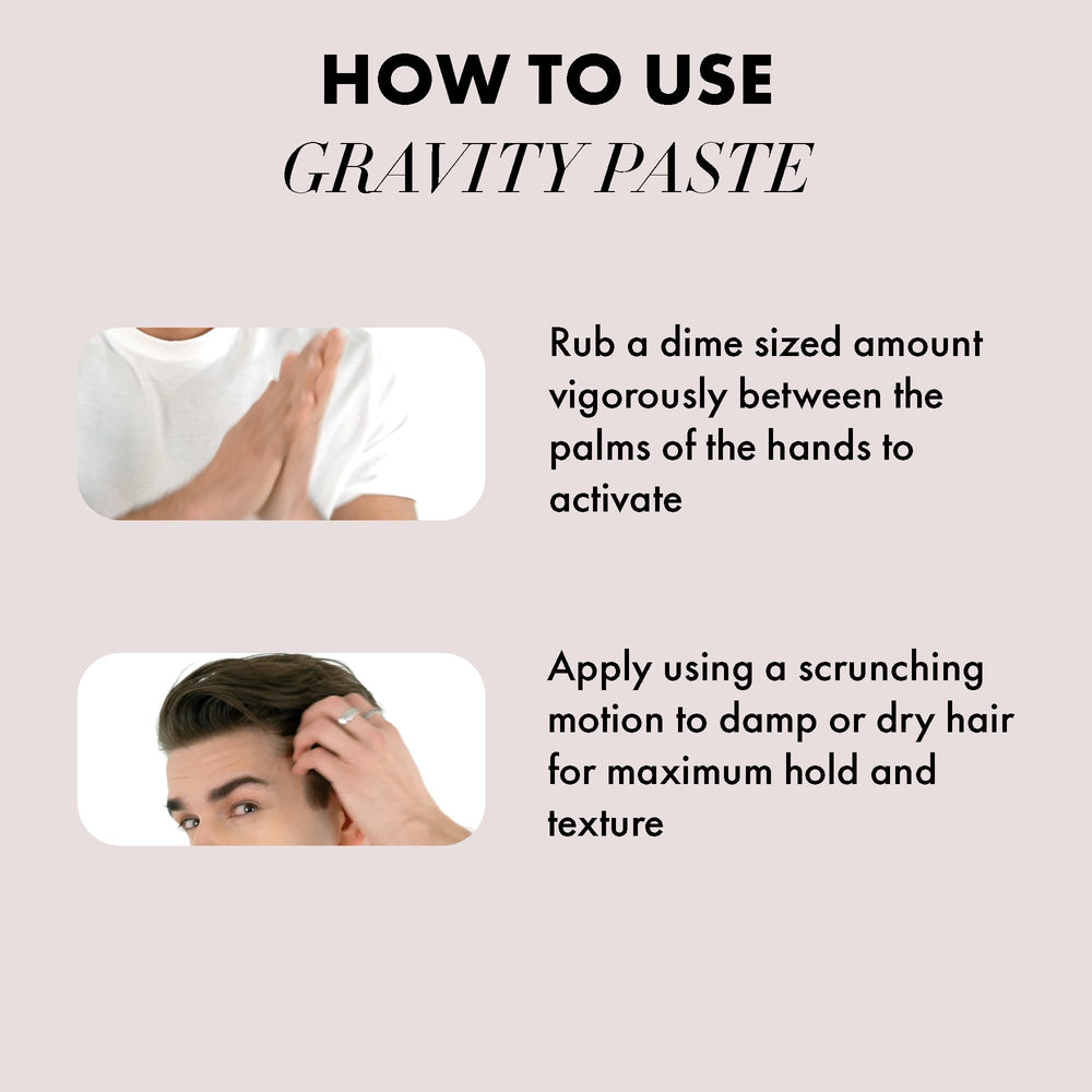 Close-up of Gravity Paste tin highlighting compact travel-friendly packaging