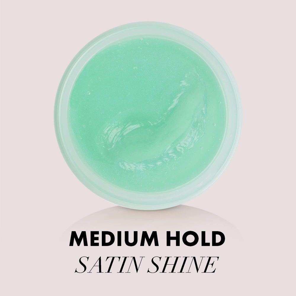 Closeup of satin shine from iridescent mica in Hybridized Wax