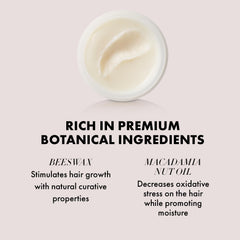 In-hand application showing easy distribution through hair.