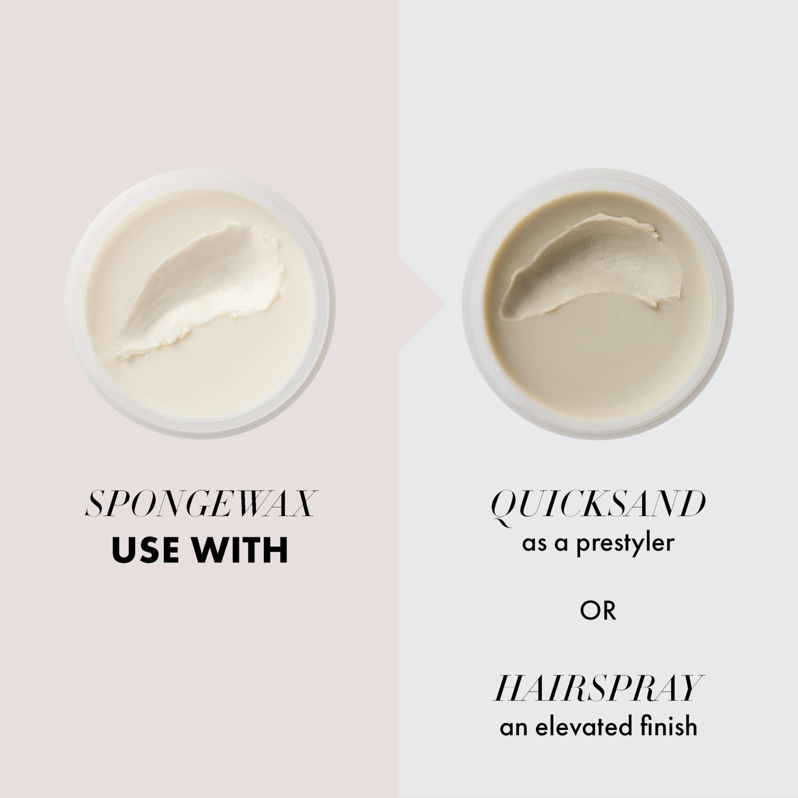 Hanz de Fuko Sponge Wax features horsetail extract for scalp comfort.