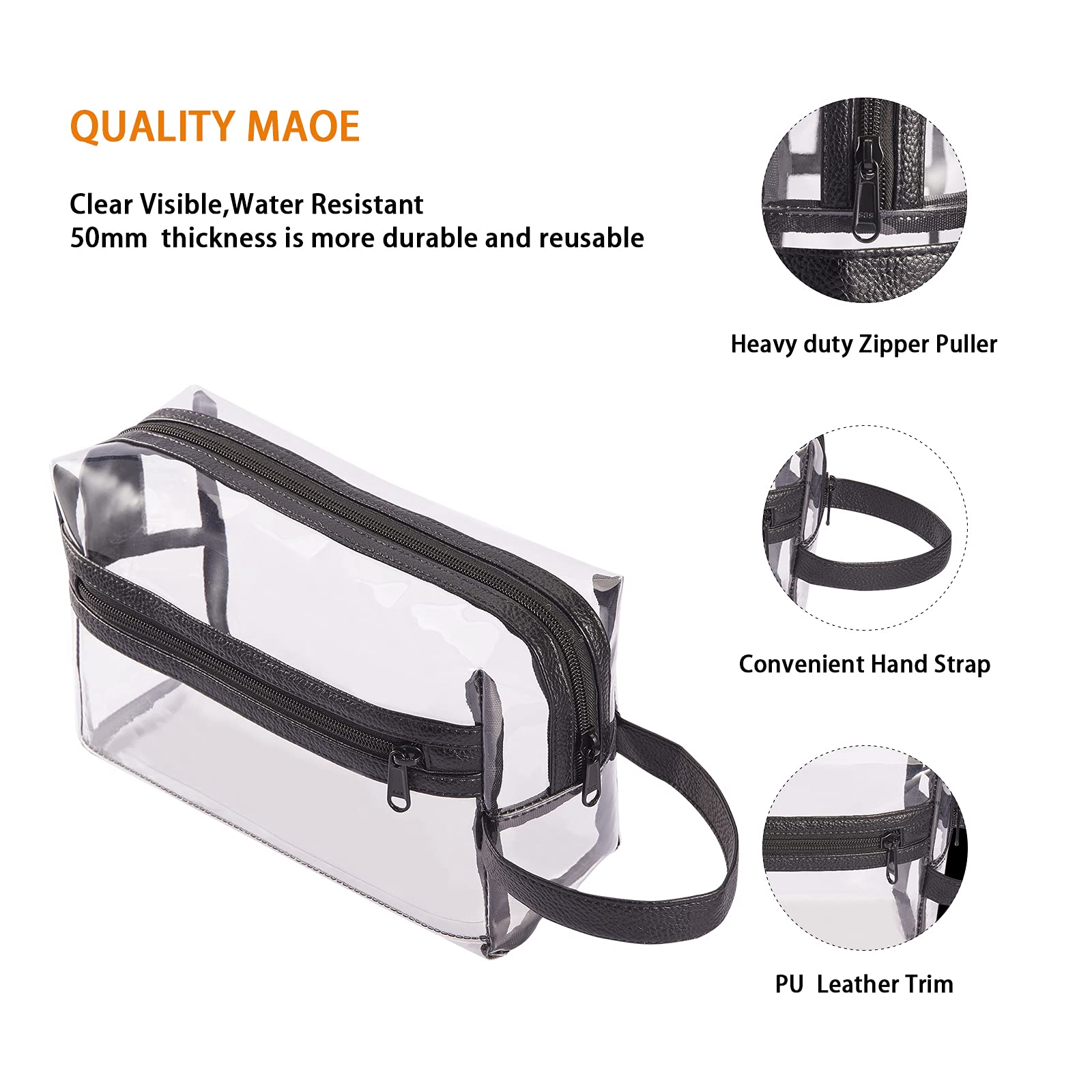 HAOGUAGUA easy-clean design simplifies post-trip maintenance.