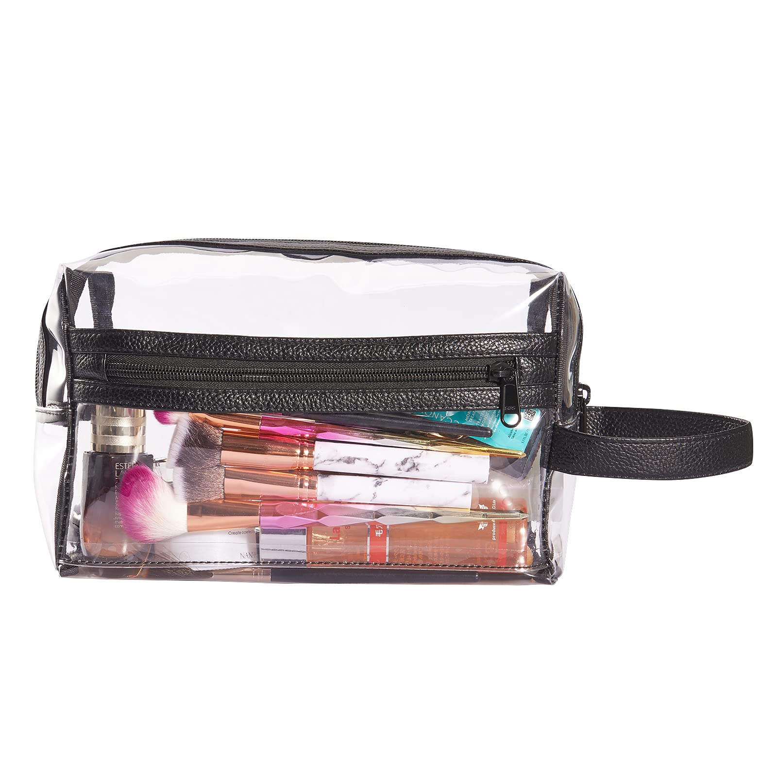 HAOGUAGUA water-resistant PVC bag protects contents during travel.