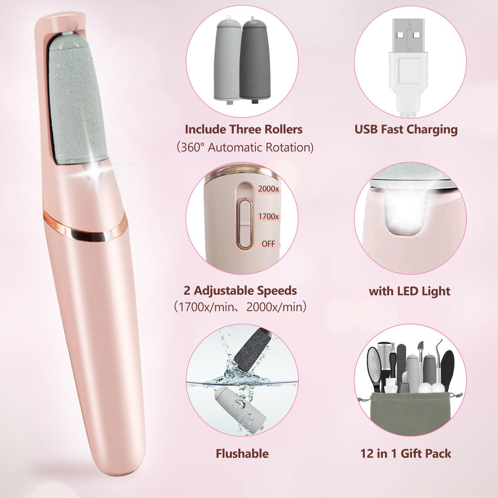 Haootadiy 12-in-1 pedicure tool set highlighted for versatile care