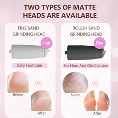 Haootadiy Pedi fine grinding head for daily care and gentle exfoliation.