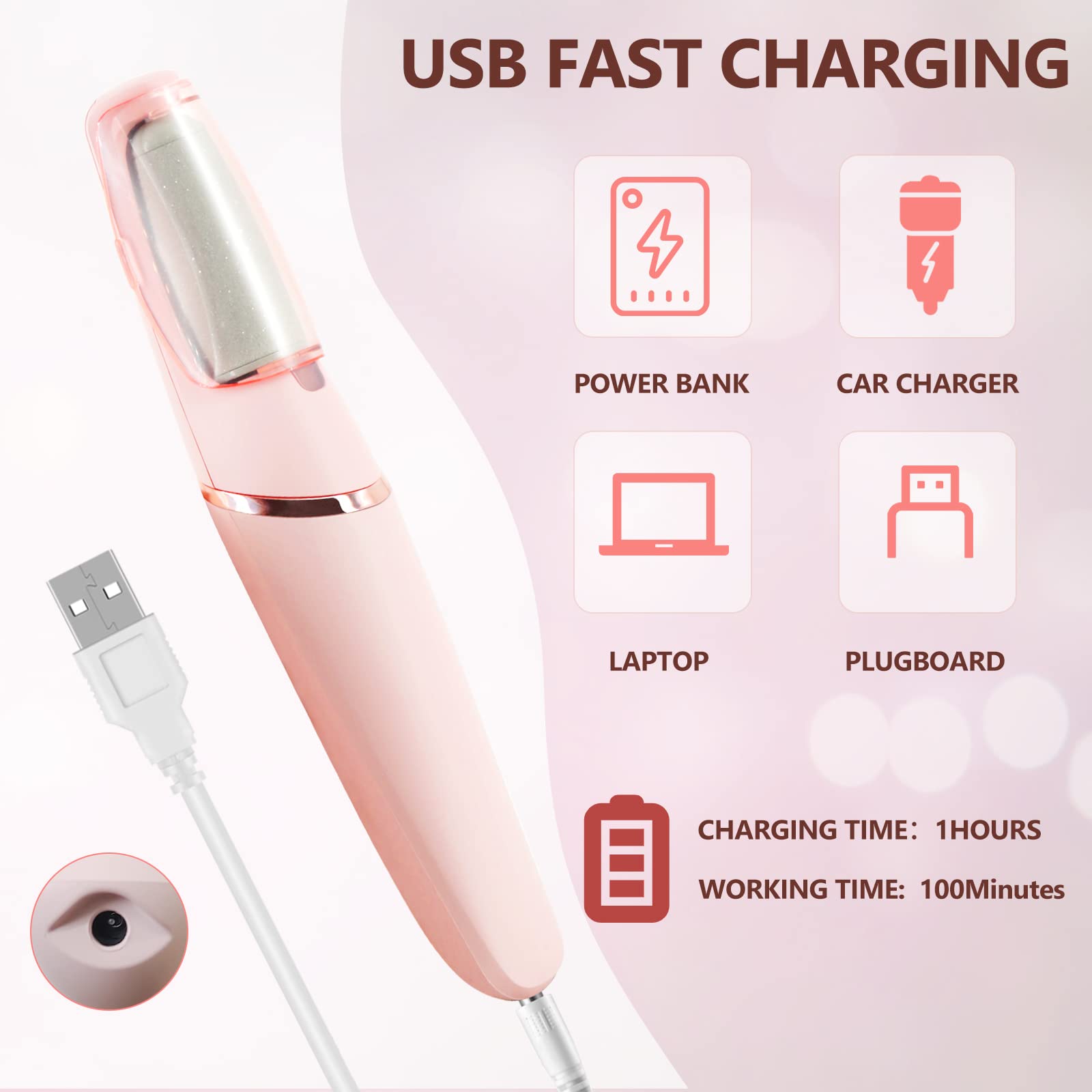 Haootadiy USB charging cable for quick recharge on the go