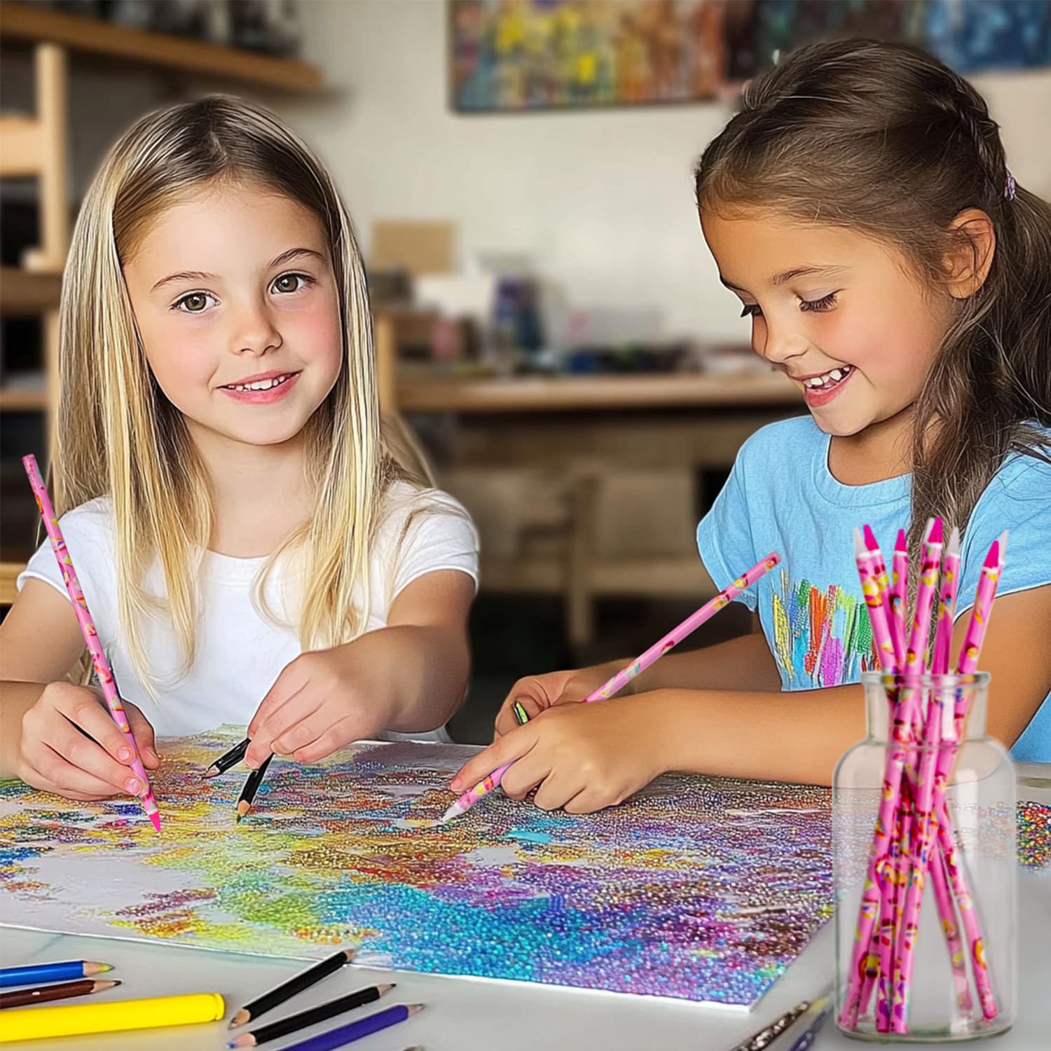 Haozher diamond painting accessories for precise, mess-free crafting