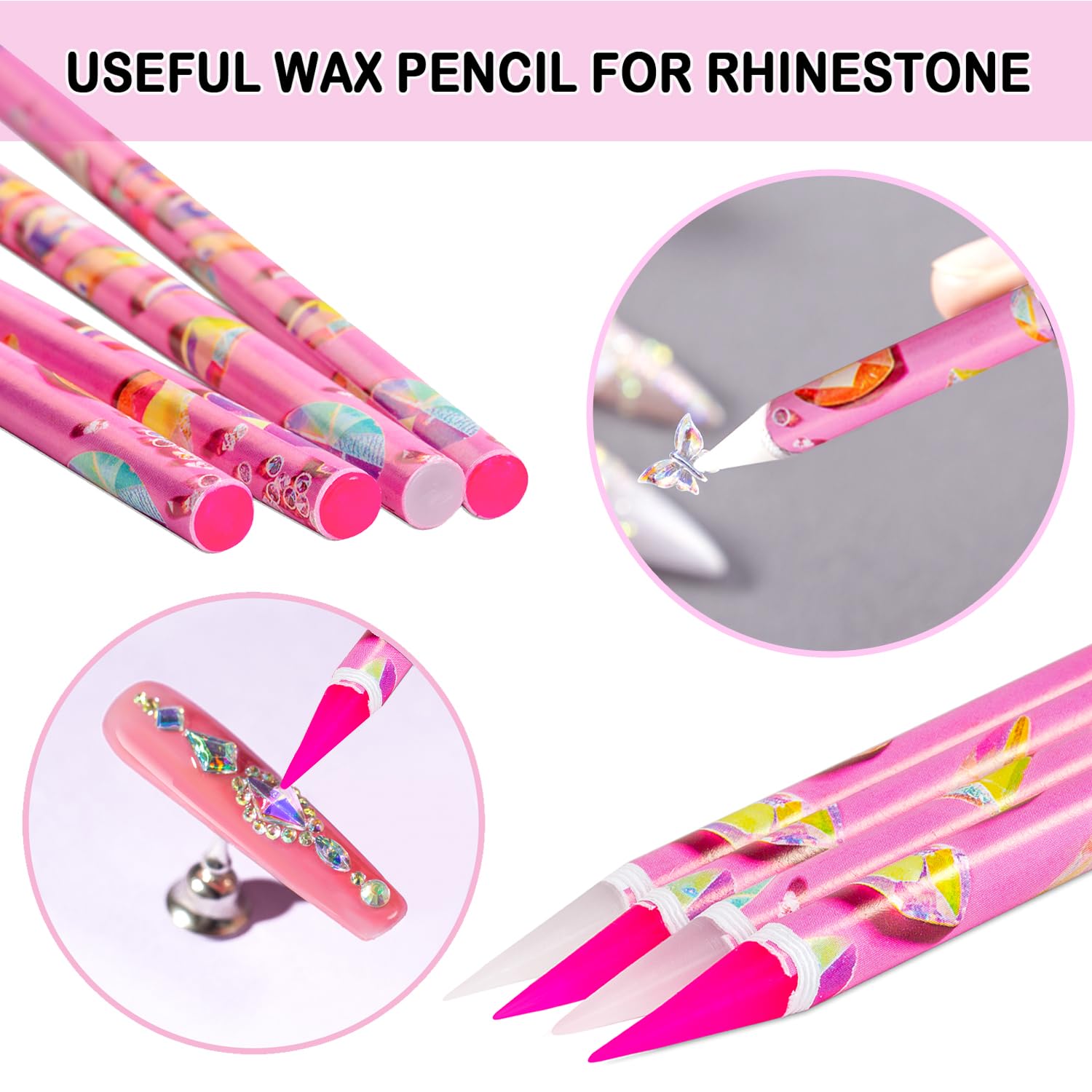 Haozher nail art dotting tools ideal for accurate design work