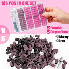 Haozher portable organizer keeps the kit tidy for on-the-go nail art.