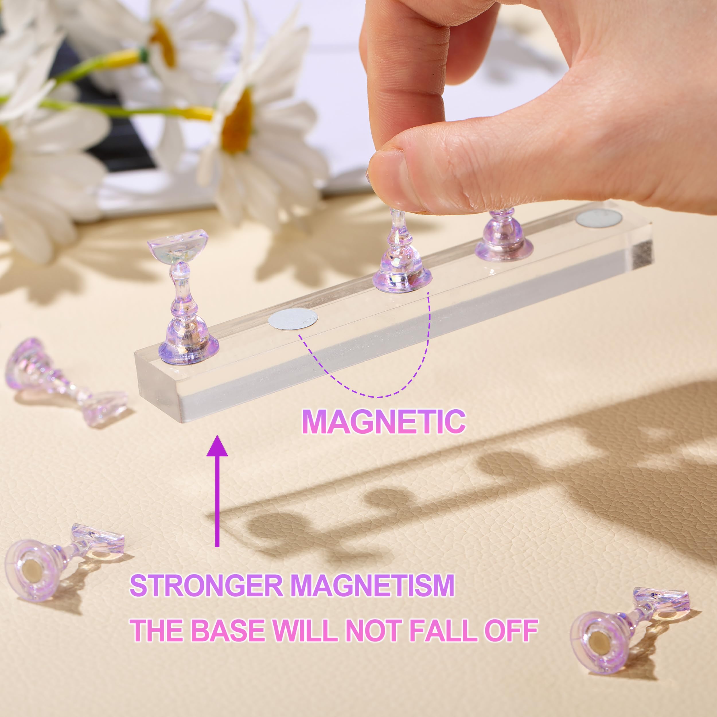 Haozher sturdy magnets provide firm hold during design prep
