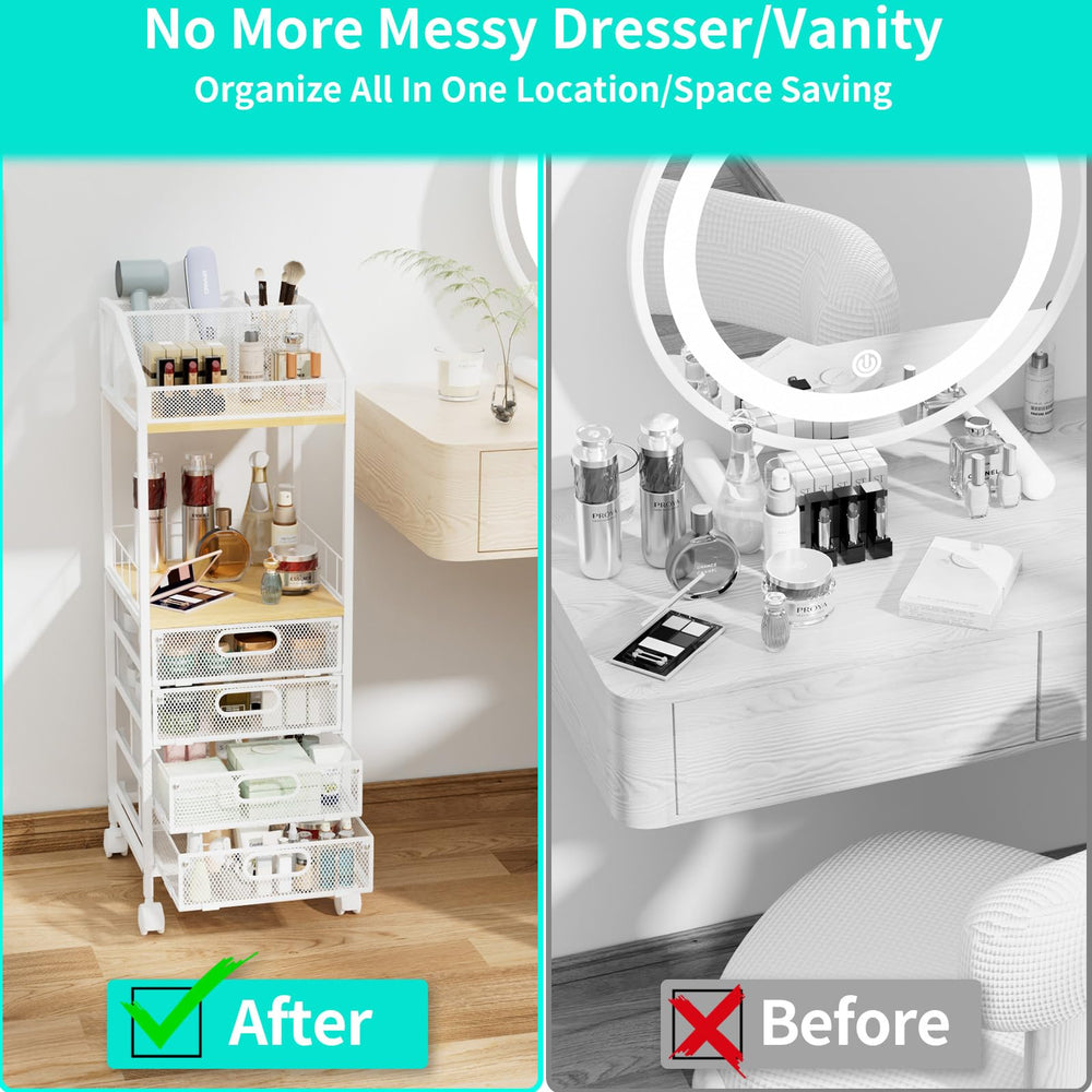 HapiRm mesh drawers let you see products at a glance