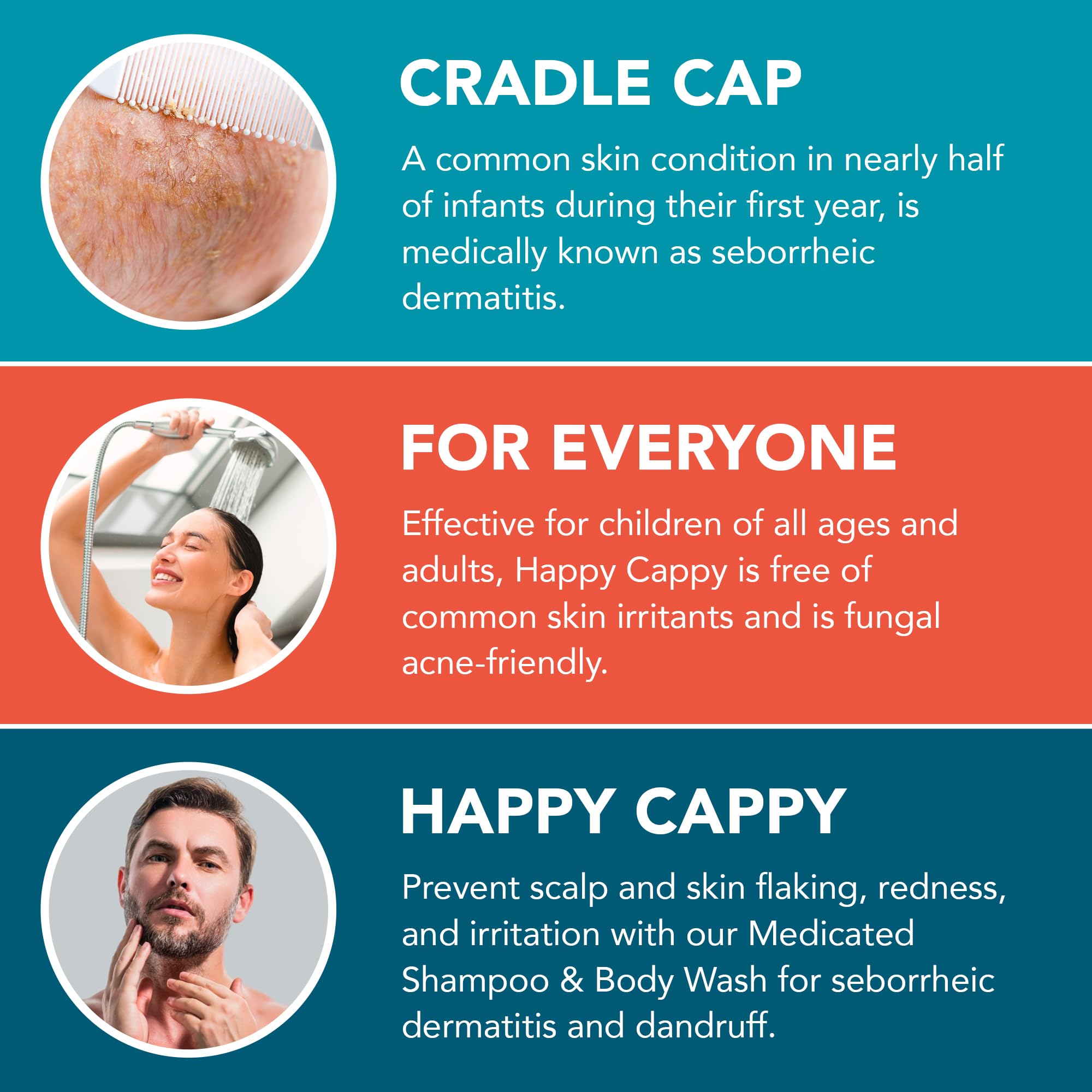 Happy Cappy duo pack showcases shampoo and Beanie Brush for gentle scalp care