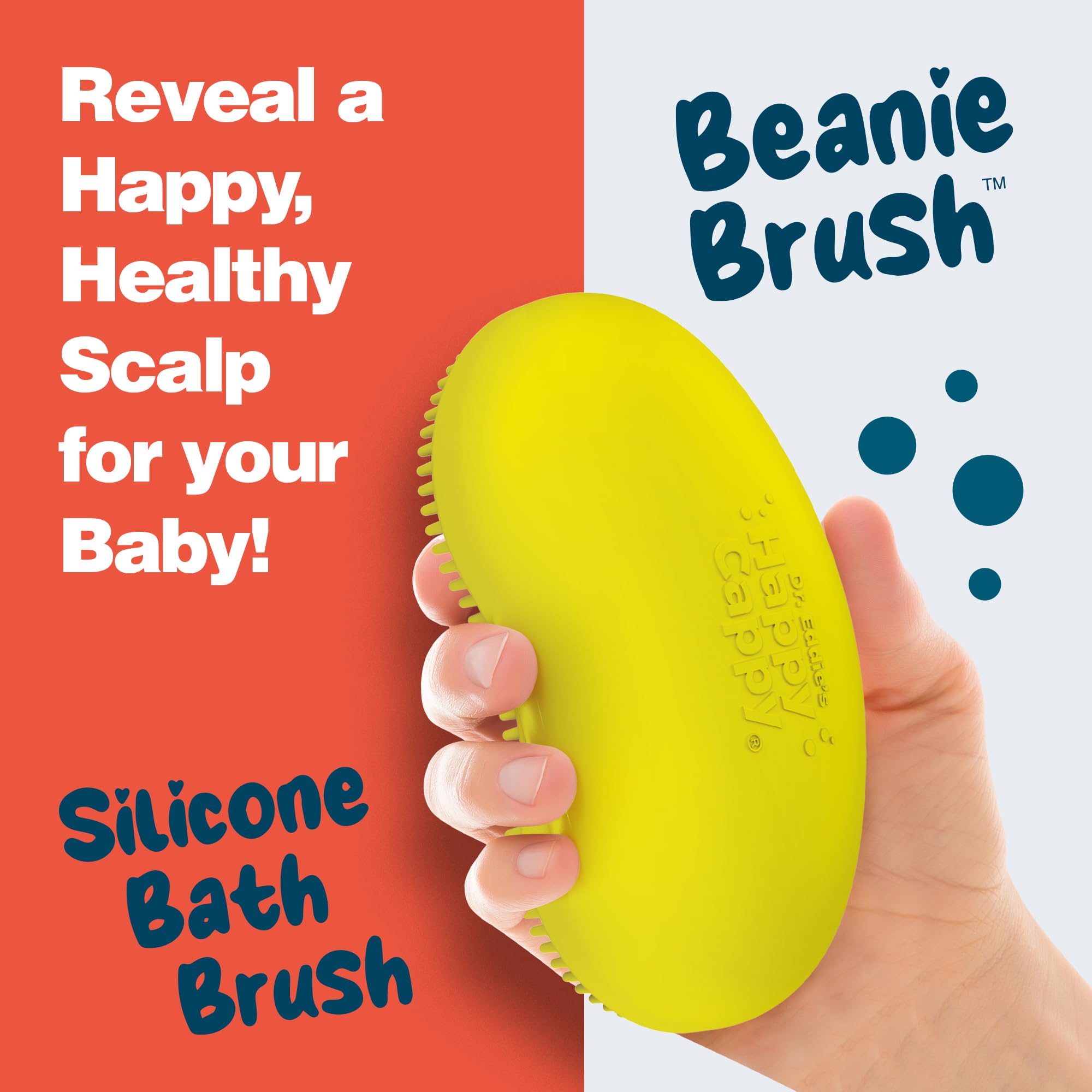 Happy Cappy fragrance free label for sensitive baby skin