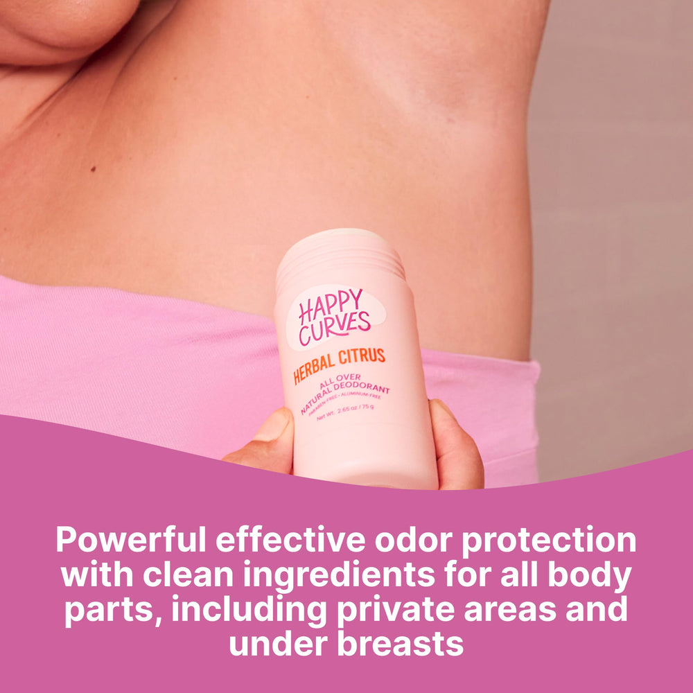 Protección invisible de HAPPY CURVES de larga duración para todo el día
