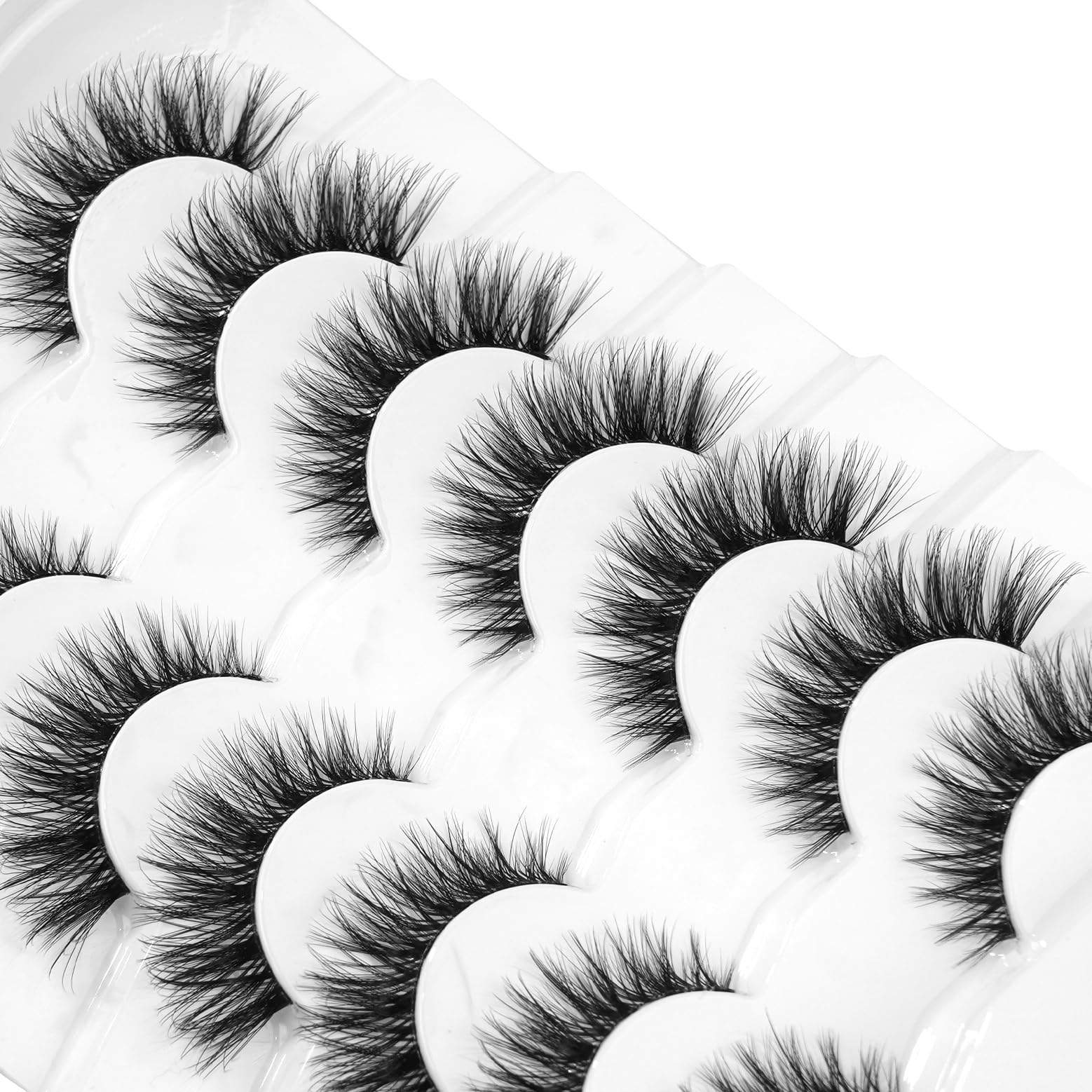 Happy Heartbeat soft fiber lashes for comfortable wear