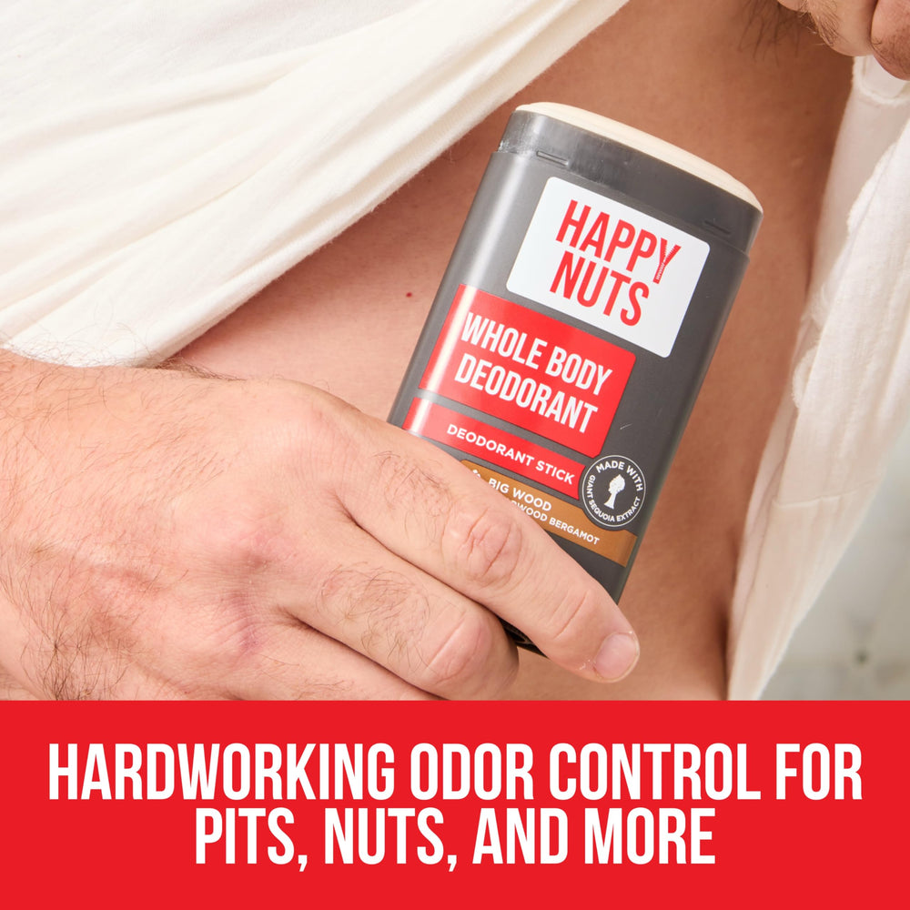 Uso en zona inguinal con Happy Nuts para confort diario
