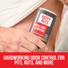 Uso en zona inguinal con Happy Nuts para confort diario