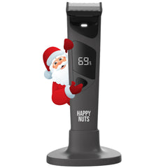 Happy Nuts Ballber Pro nut-safe blade protects skin during trimming.