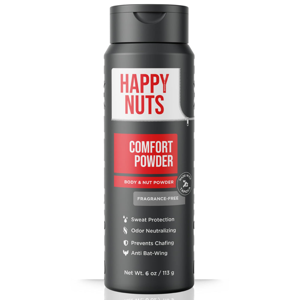 HAPPY NUTS desodorante en polvo para confort duradero sin fragancia