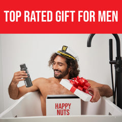 Sin aluminio, Happy Nuts ofrece control de olor sin irritación para piel sensible.