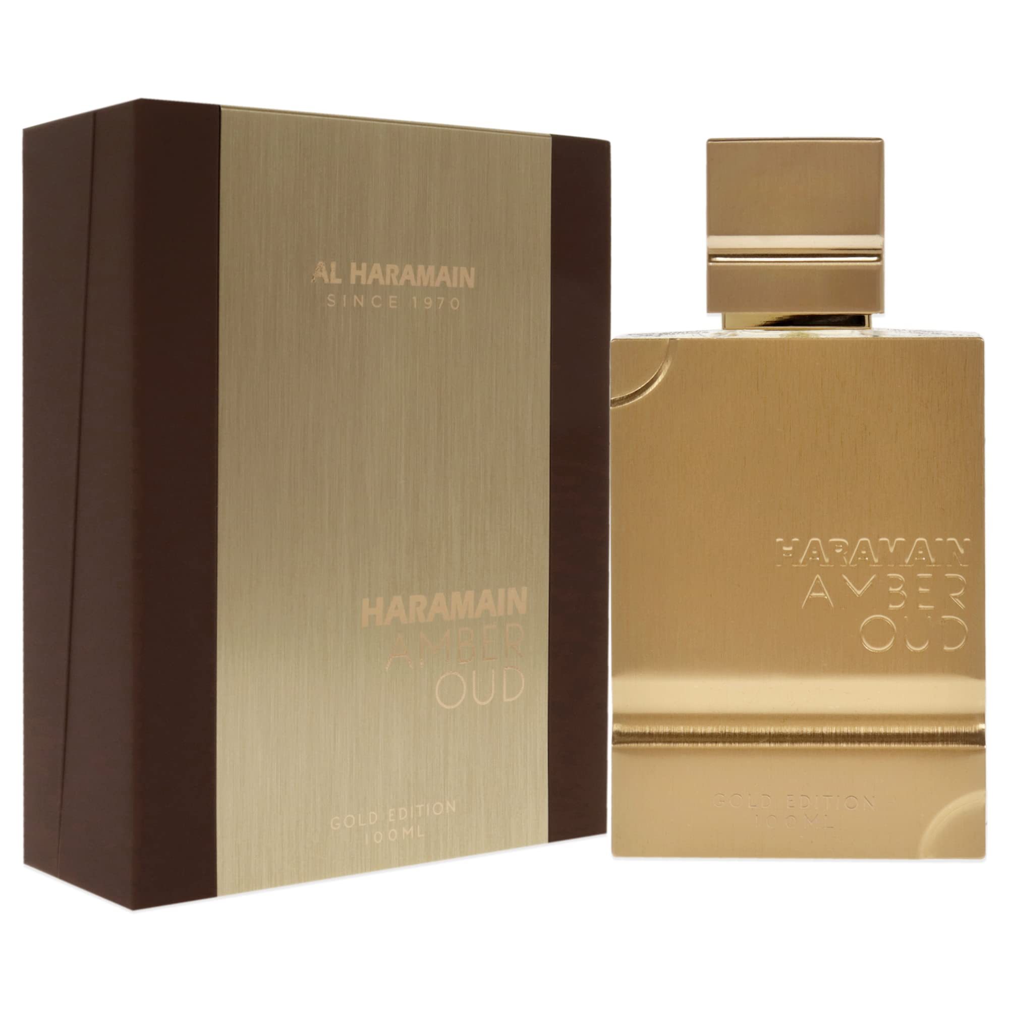 Haramain Amber Oud Gold Edition base notes, vanilla and musk for lasting warmth.