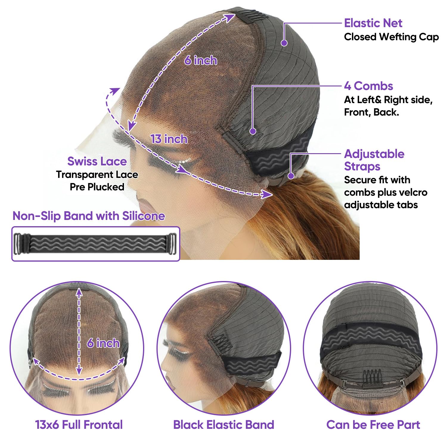 Harmsh baby hair around hairline for realistic styling options