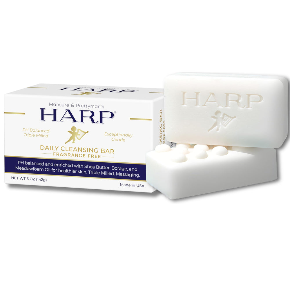 HARP Barra sin fragancia para piel sensible, uso diario suave