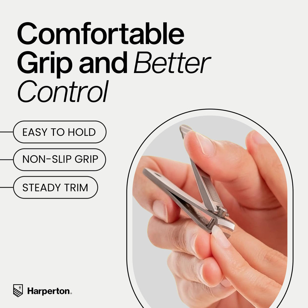 Harperton durable zippered pouch for travel grooming and organized storage.