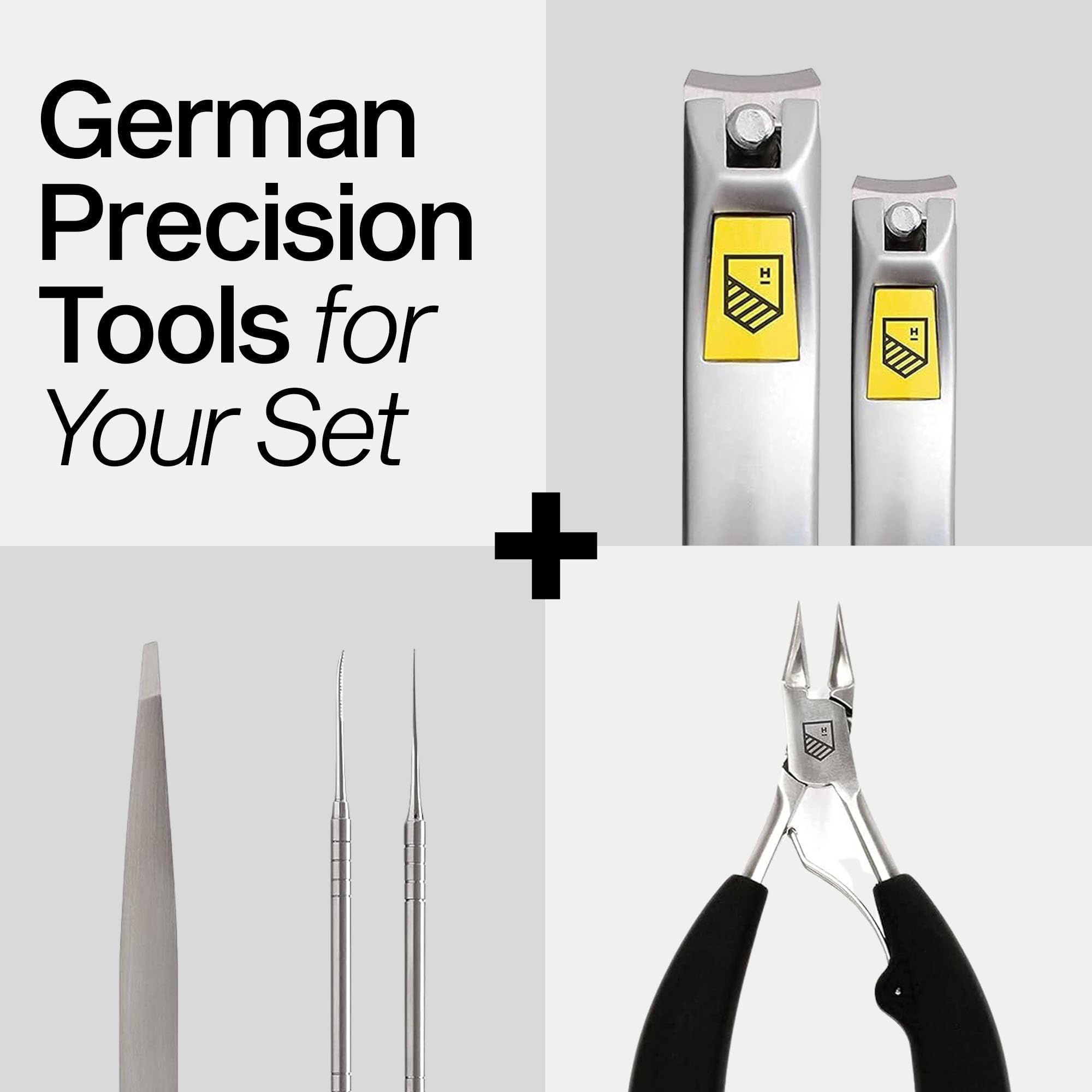 Harperton silver finish nail clippers add style to daily routine.