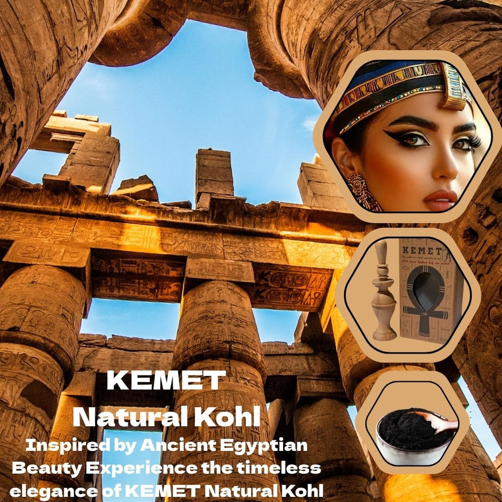 HARRAZ Kemet eyeliner powder brush-up helps precise, even application