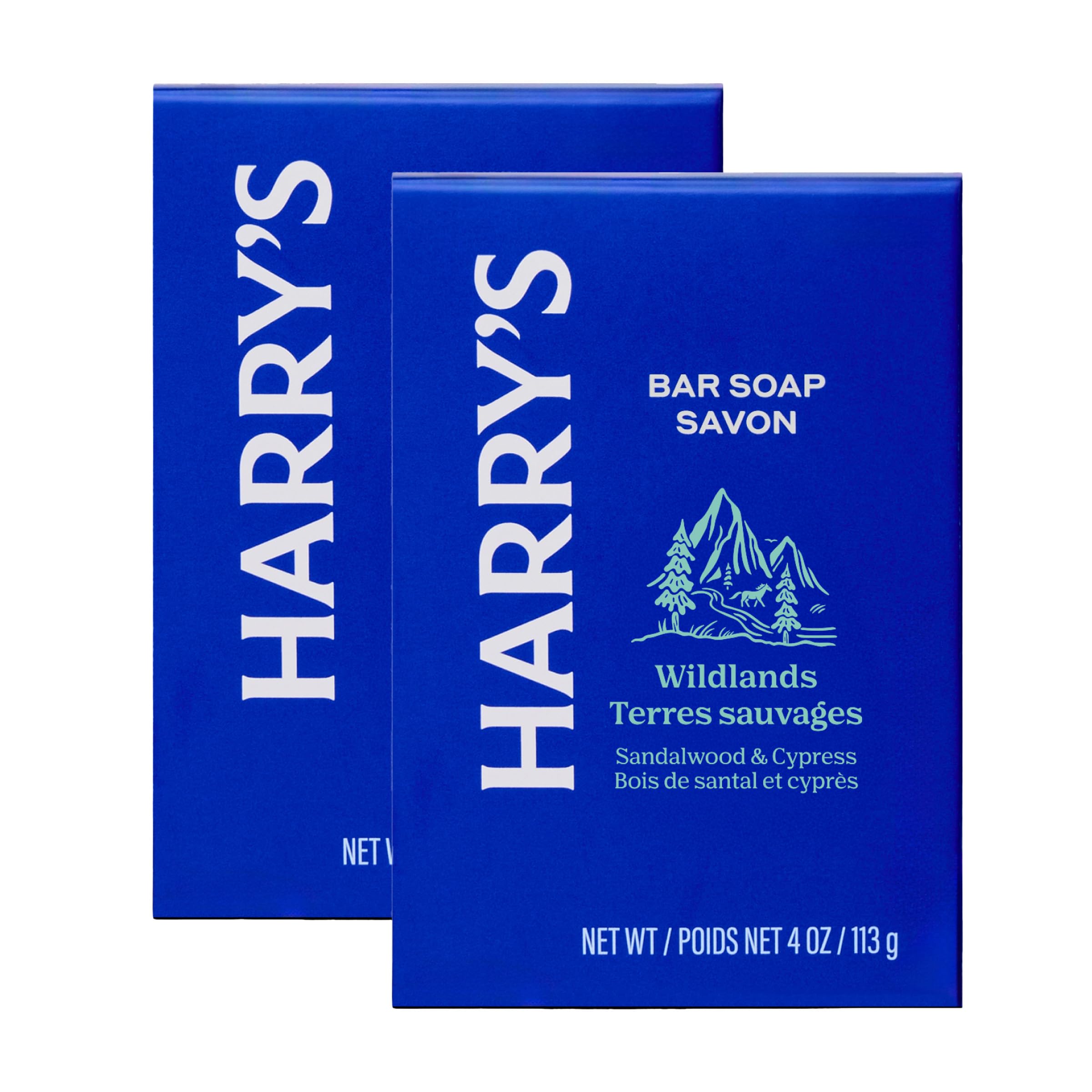Harry's Bar Soap Wildlands: espuma cremosa para limpieza suave.