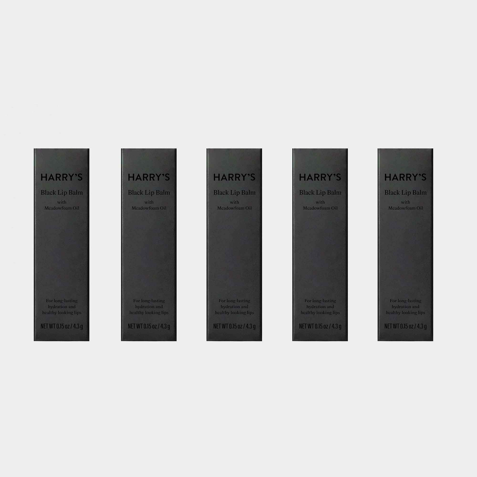 Harry's lip-balm-tube presents a clear finish with a natural tint.