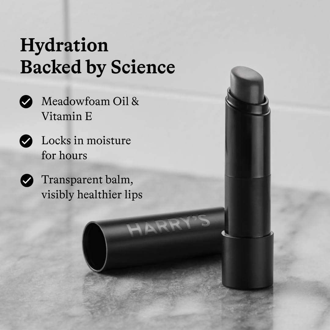 Harry's lip-balm-tube makes a thoughtful gift for grooming.