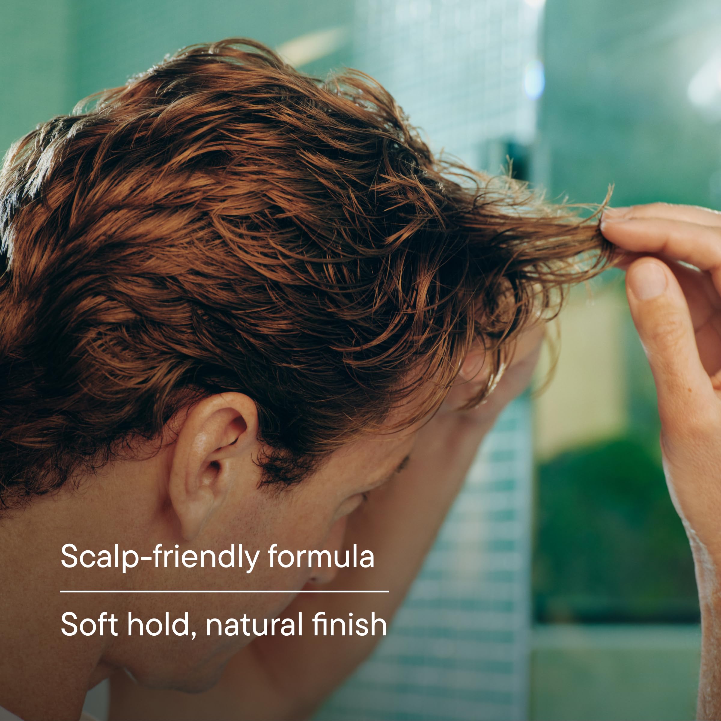 Harry's Crema Volumen Ligero: efecto de densidad suave en el cabello.