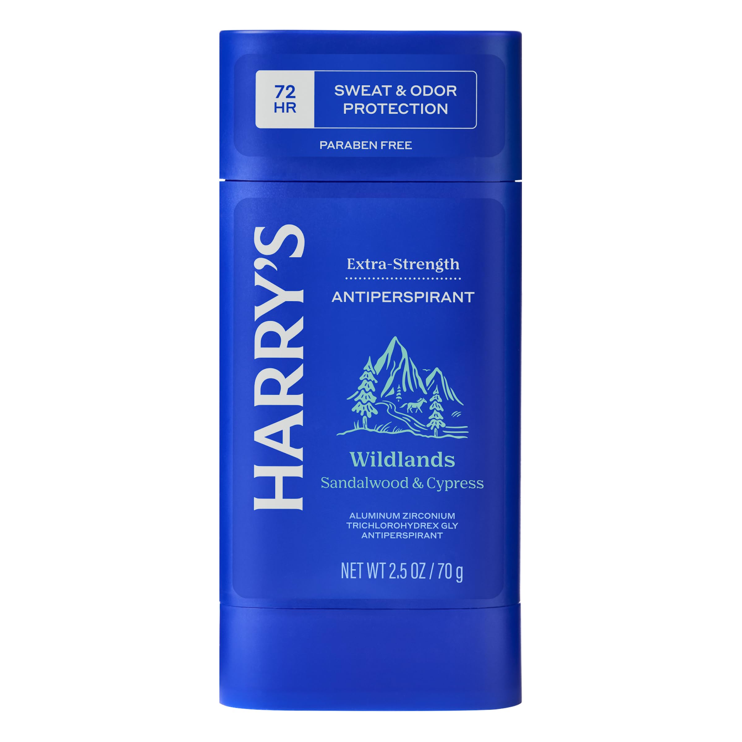 Harry's desodorante Wildlands en aplicador, aplicación suave y sin residuos.