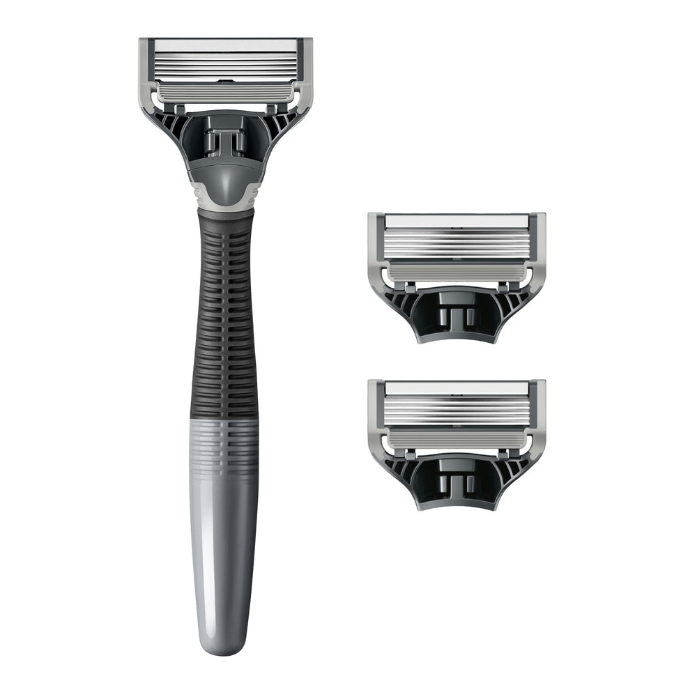 Harry's five-blade razor refill ready for a smooth, efficient shave.