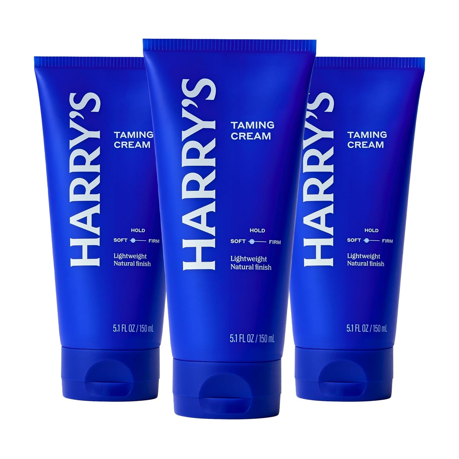 Harry's Hair Taming Cream front view for smooth, controlled styling