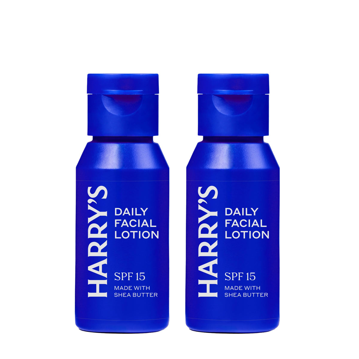 Harry's loción facial con SPF en par de frascos, 50 ml, ideal para viaje