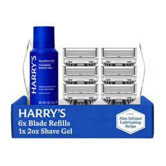 Harry's razor blade refills ready for a close shave with five blades