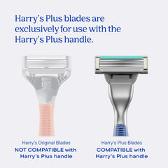 Harry's Plus nine blades cartridges for a versatile shave