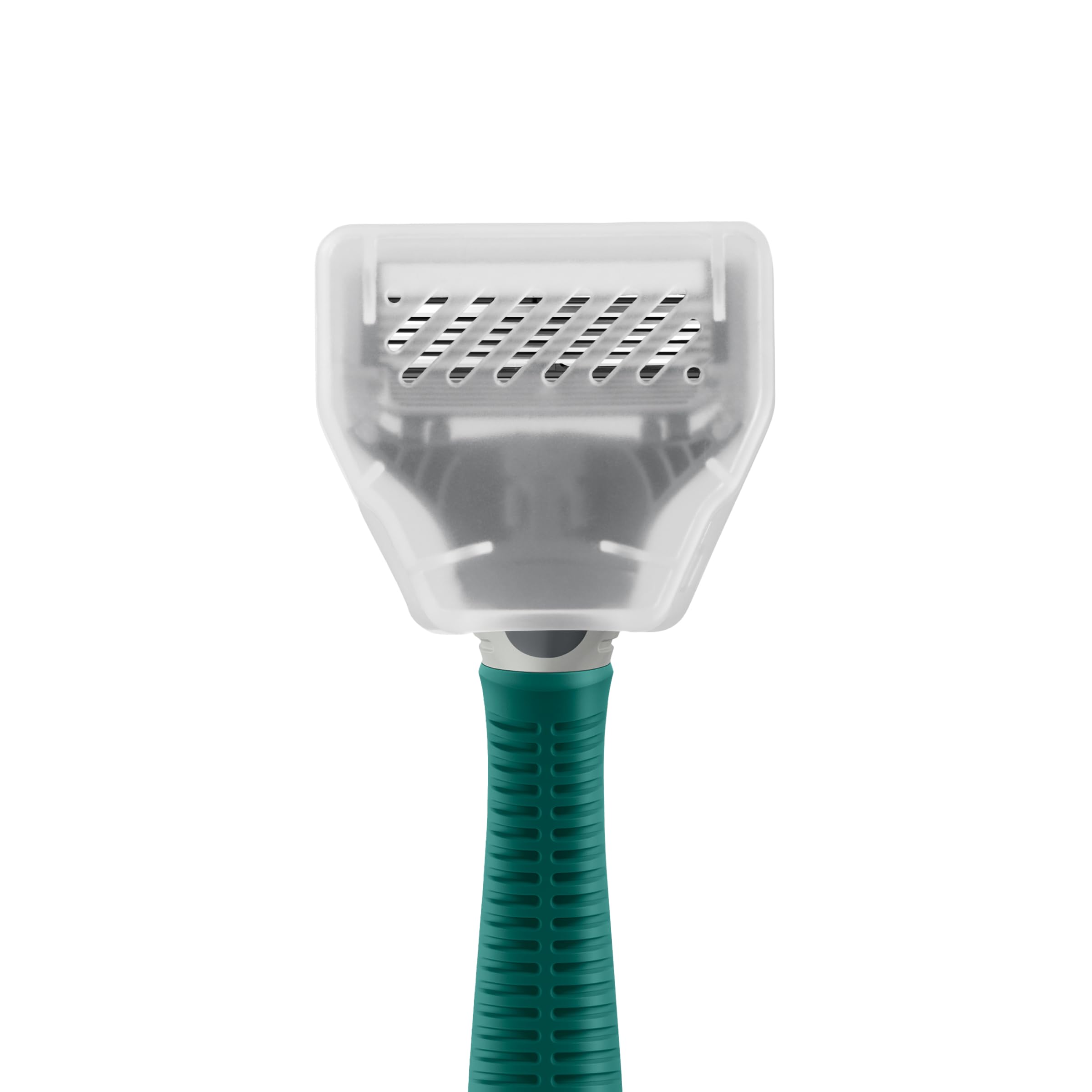 Harry's razor cartridges offer a close shave with five blades and even pressure.