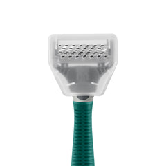 Harry's razor cartridges offer a close shave with five blades and even pressure.