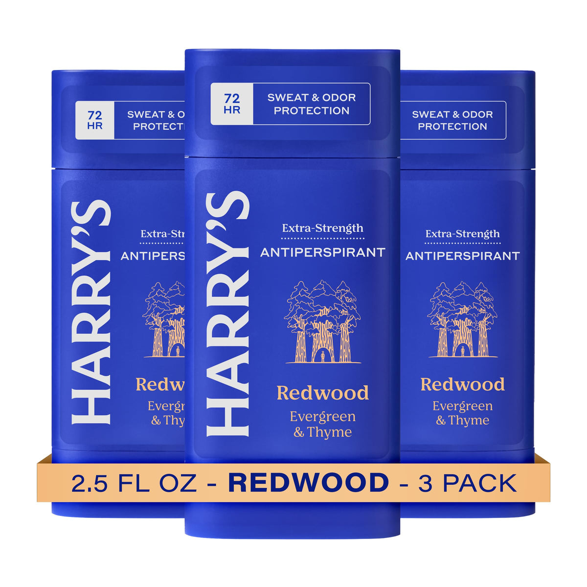 Harry's Redwood desodorante-stick: protección de 72 horas frente al sudor.