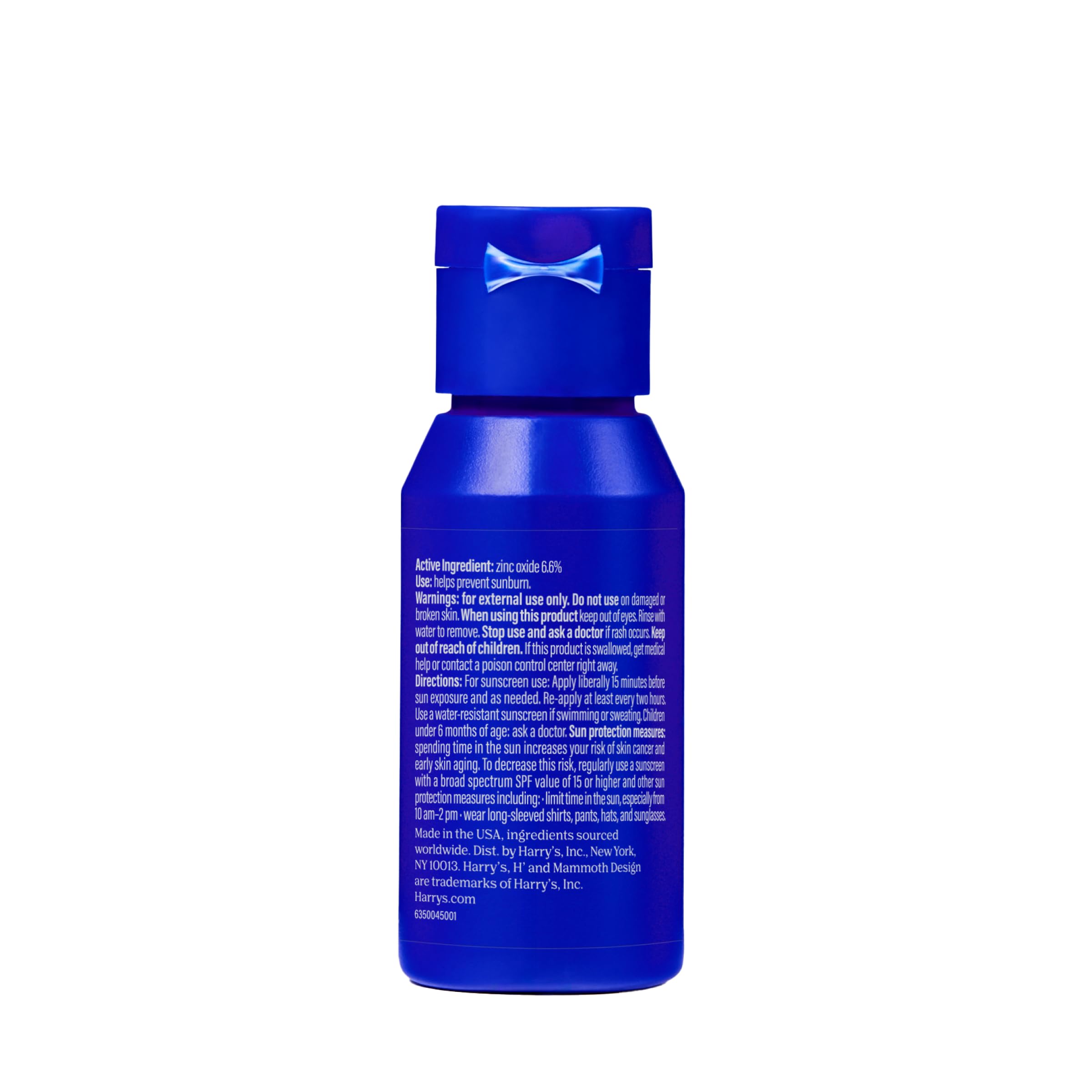 Ritual de cuidado facial con aroma a menta de Harry's